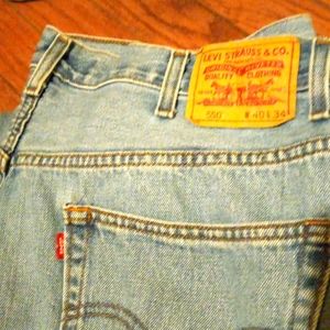 Mens levis 550 40x34